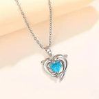 Versatile Oceanheart Twins Necklace