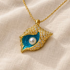 Pearl Gold Shell Necklace