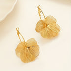 Couture Petal Drop Earrings