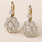Crystal Mandala Retro Earrings