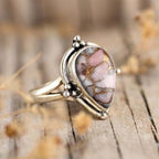 Handmade Bohemian Stone Ring