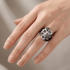 Garden Radiance Enamel Ring