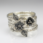 Vintage Garden Floral RIng