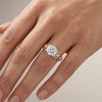 Aurelian Zirconia Gold Ring