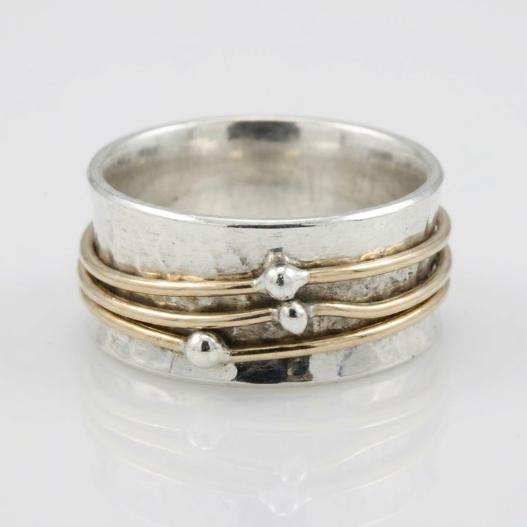 Dual Tone Spinner Ring