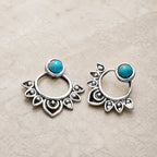 Exquisite Turquoise Drop Earrings