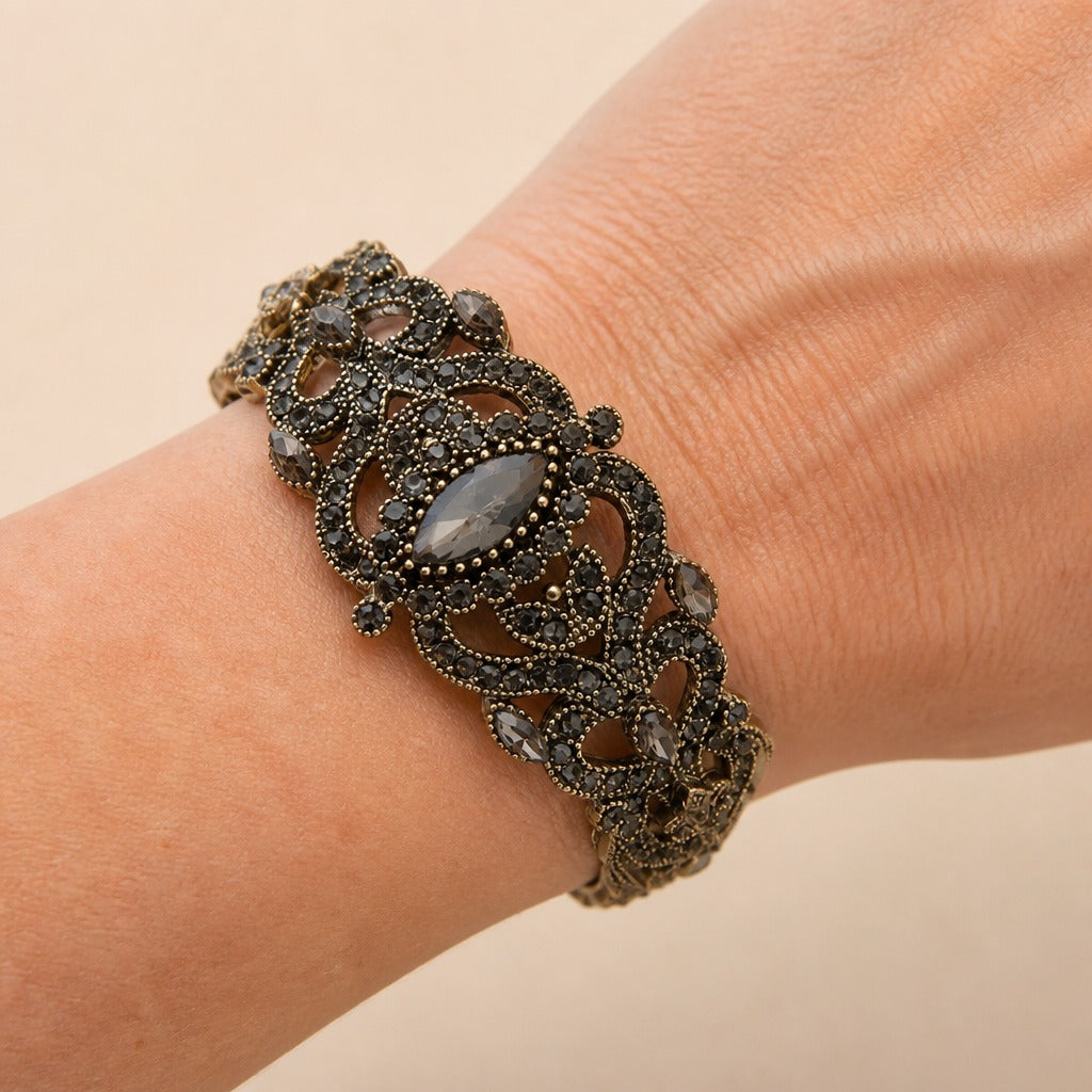 Vintage Artisan Cuff Bracelet