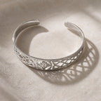 Celestial Amulet Cuff Bracelet