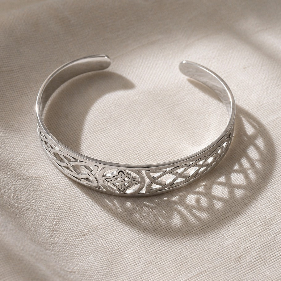 Celestial Amulet Cuff Bracelet