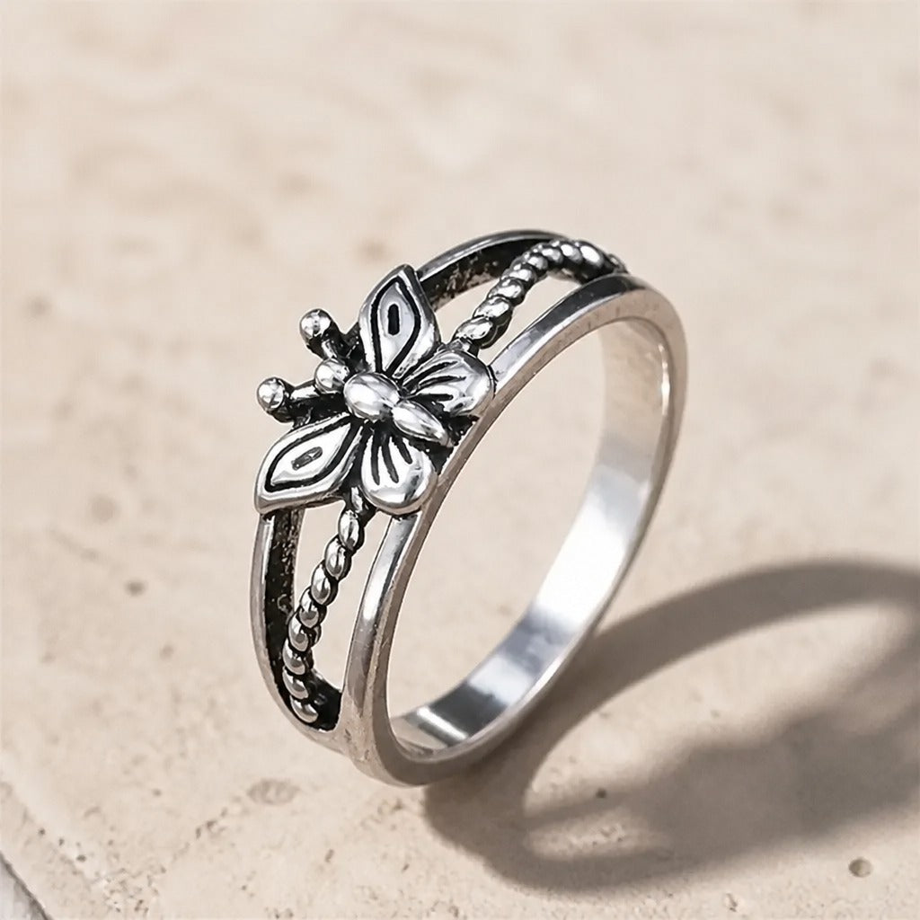 Ethereal Butterfly Artisan Ring