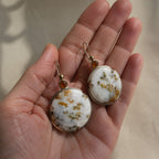 Celestial Jade Dangle Earrings