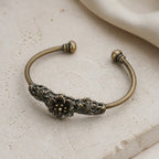 Artisan Flower Cuff Bracelet