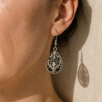 Timeless Cameo Filigree Earrings