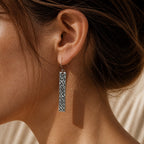 Vintage Spoon Floral Earrings