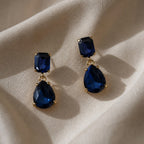 Crystal Teardrop Dangle Earring