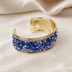 Blue Sapphire Gold Bracelet