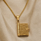 Literary Keepsake Book Necklace