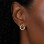 Bow Knot Stud Earrings