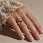 Sophisticated Ruby Statement Ring