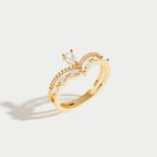 Modern Chic Aura Ring