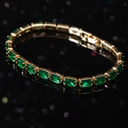 Timeless Emerald Tennis Bracelet