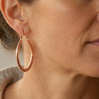 Copper Meadow Stream Earrings