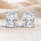 Radiant Crystal Minimalist Earrings