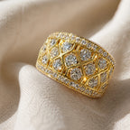Exquisite Cubic Zirconia Statement Ring