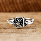 Refined Boho Floral Ring