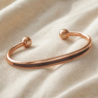 Verdant Jade Copper Bracelet