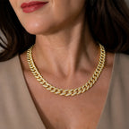 Prestige Gold Link Necklace