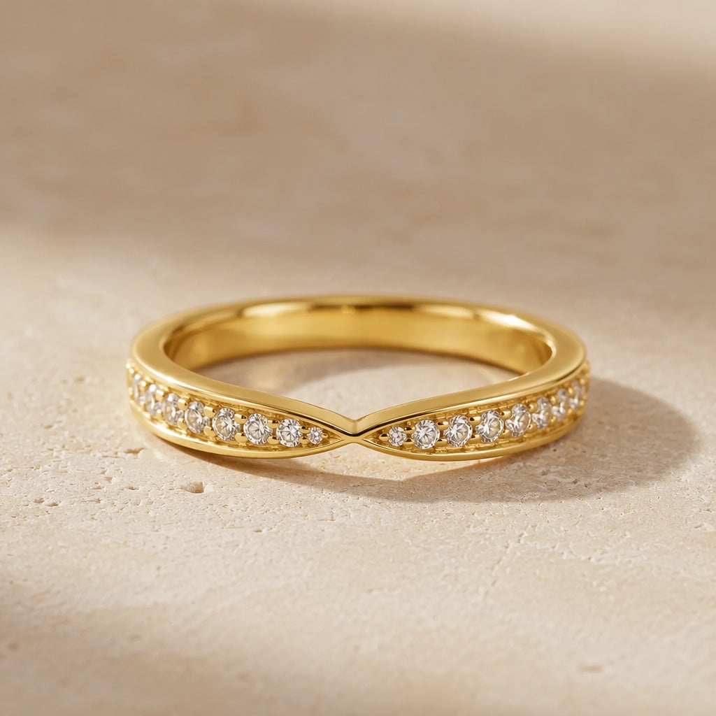 Luxury Slim Zirconia Ring