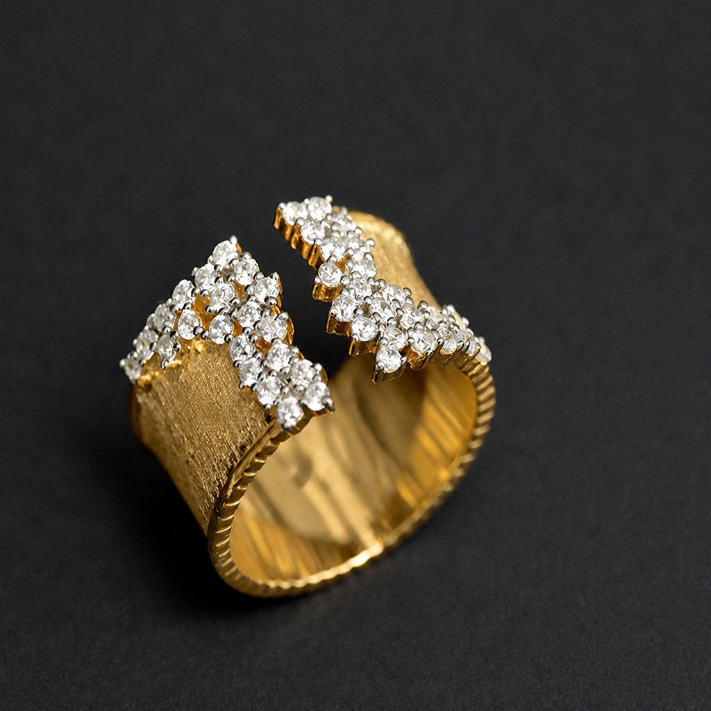 Graceful Zirconia Party Ring