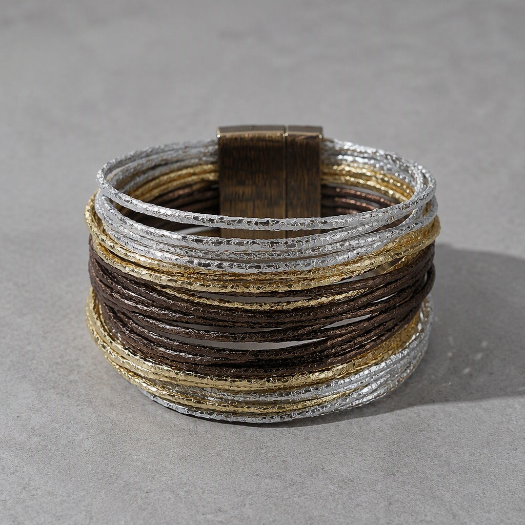 Elevated Wrap Statement Bracelet