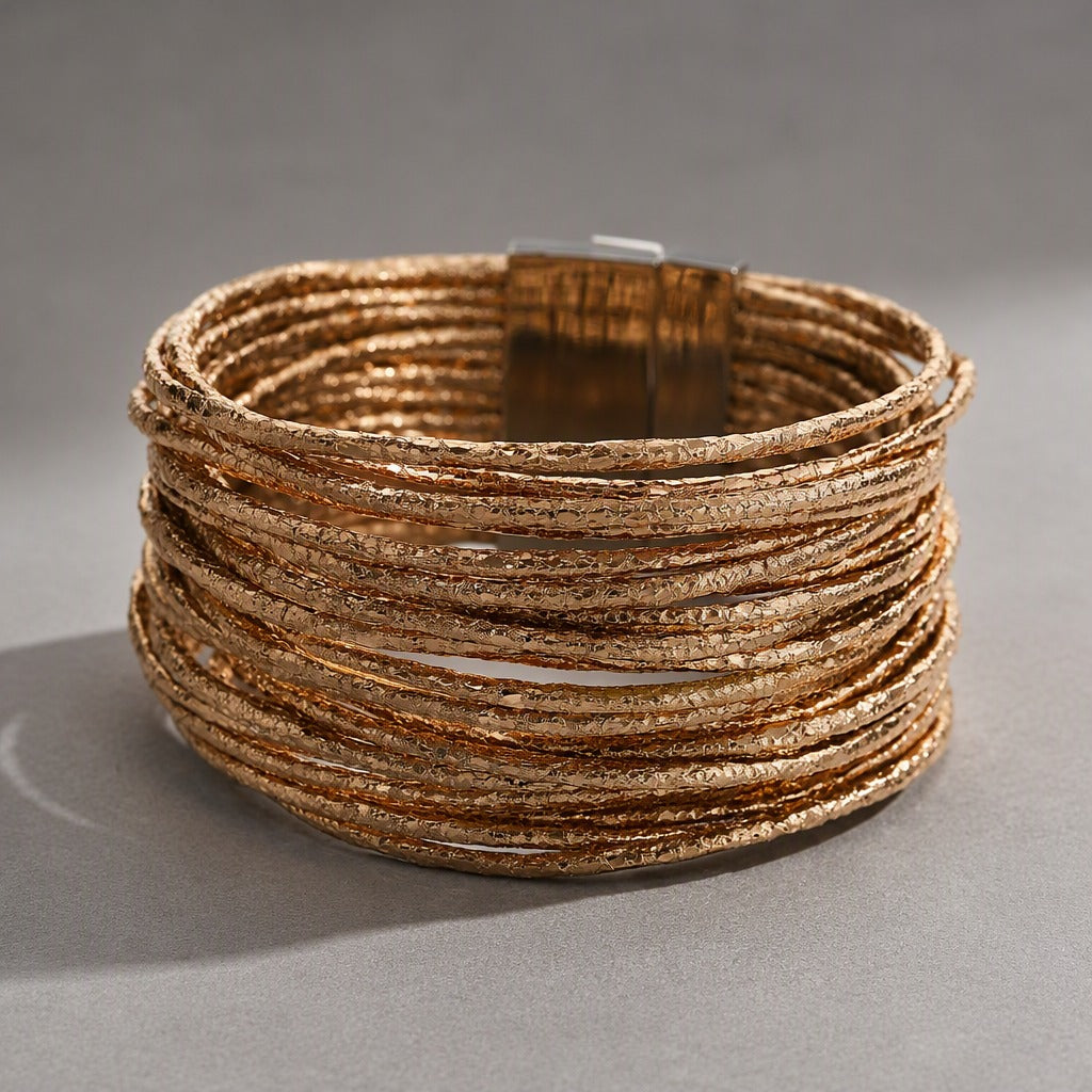 Elevated Wrap Statement Bracelet