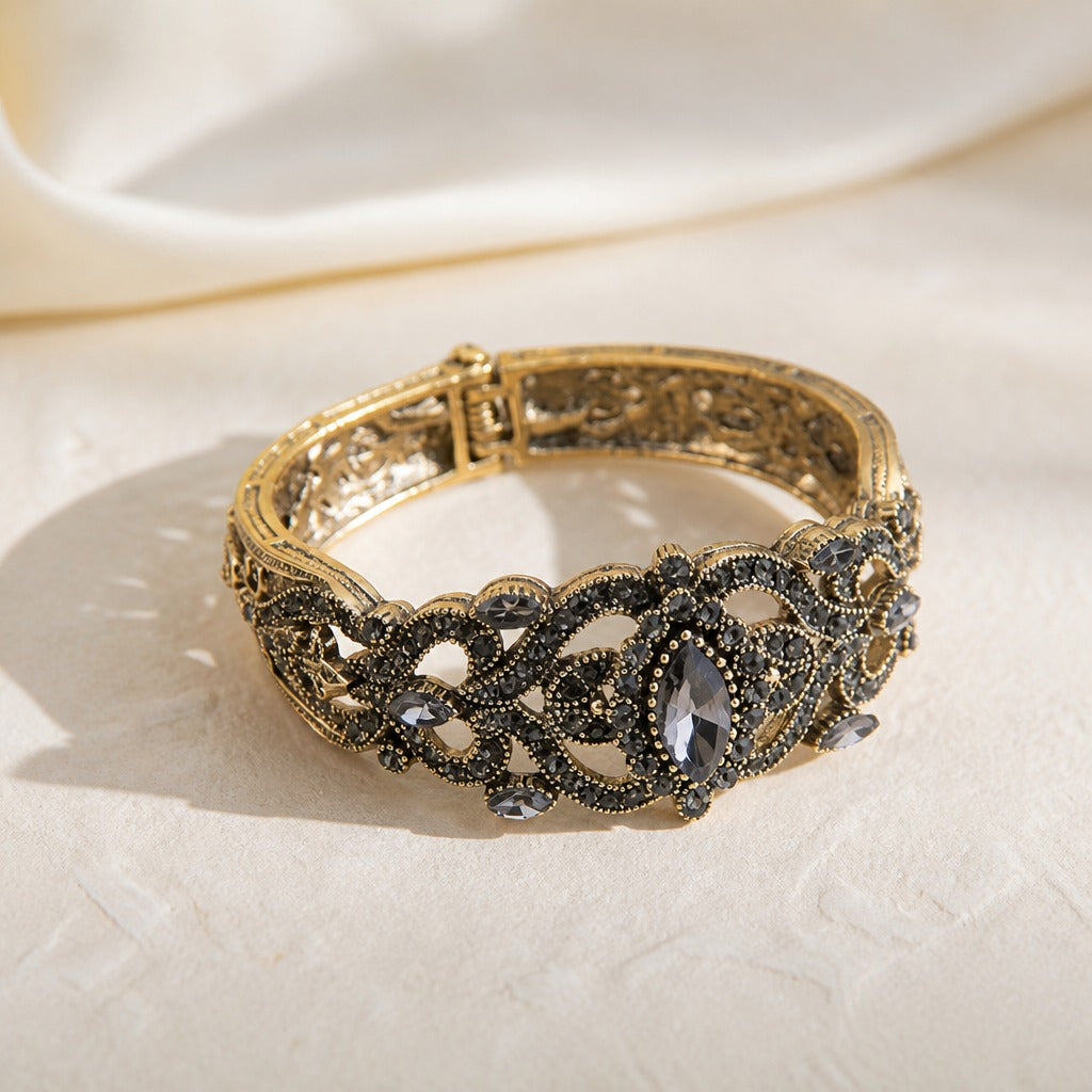 Vintage Artisan Cuff Bracelet