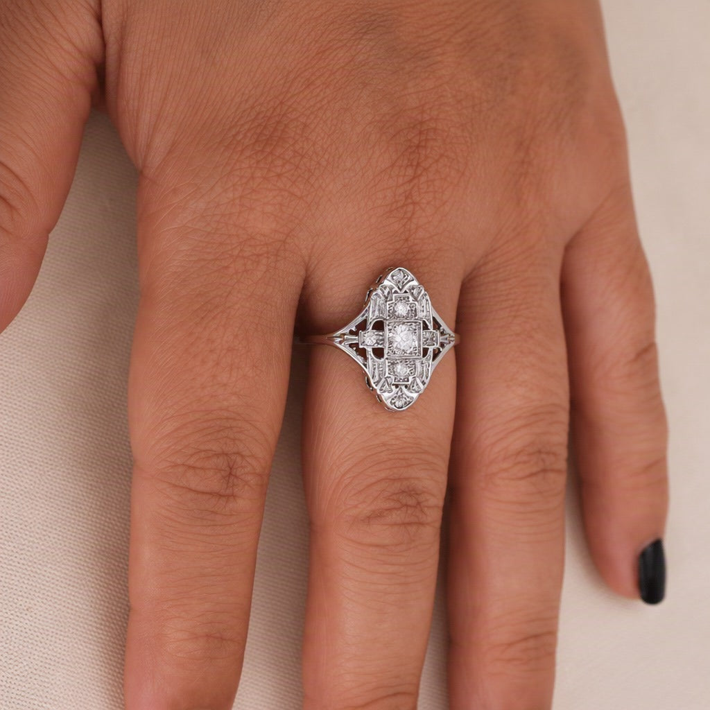 Celestial Prism Statement Ring
