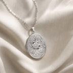 Vintage Photo Locket Necklace