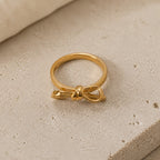 Opulent Ribbon Band Ring