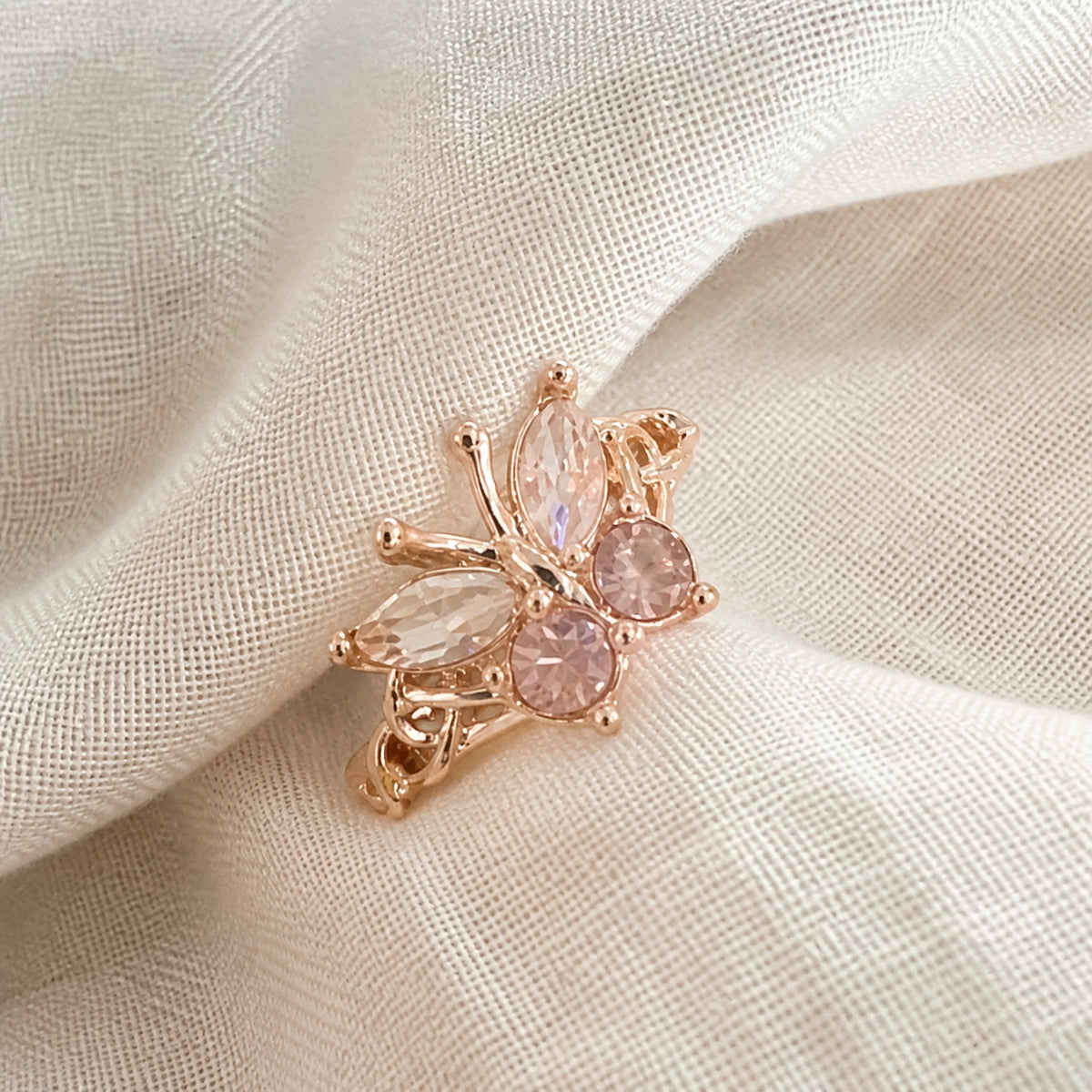 Marquise Cut Butterfly Ring