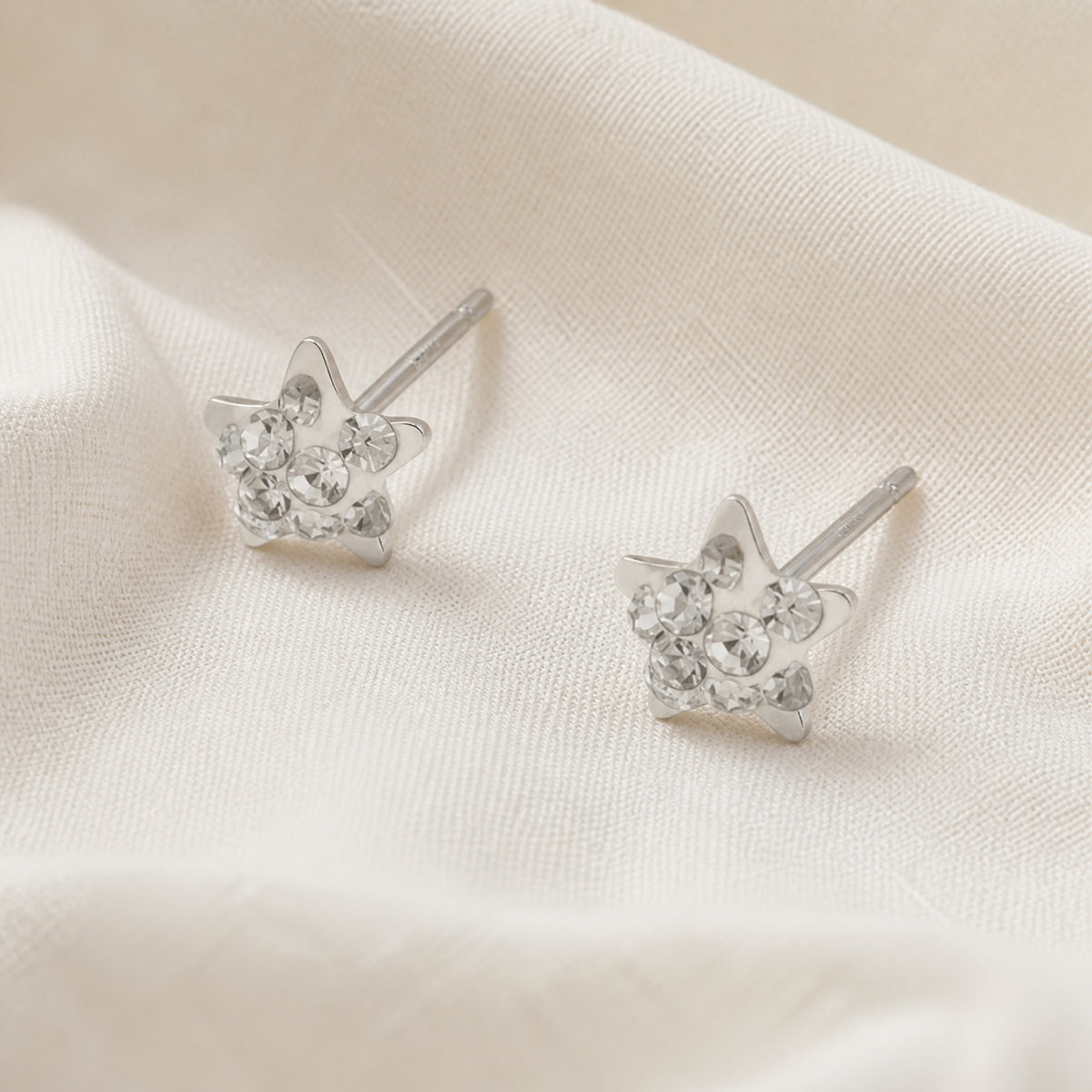 Micro Star Stud Earrings