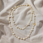 Majestic White Pearl Necklace