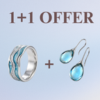 Ocean Waves Band Ring