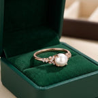 Pearl Blossom Accent Promise Ring