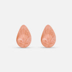 Modern Blush Tear Drop Earrings