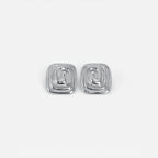 Aurelia Spiral Silver Earrings