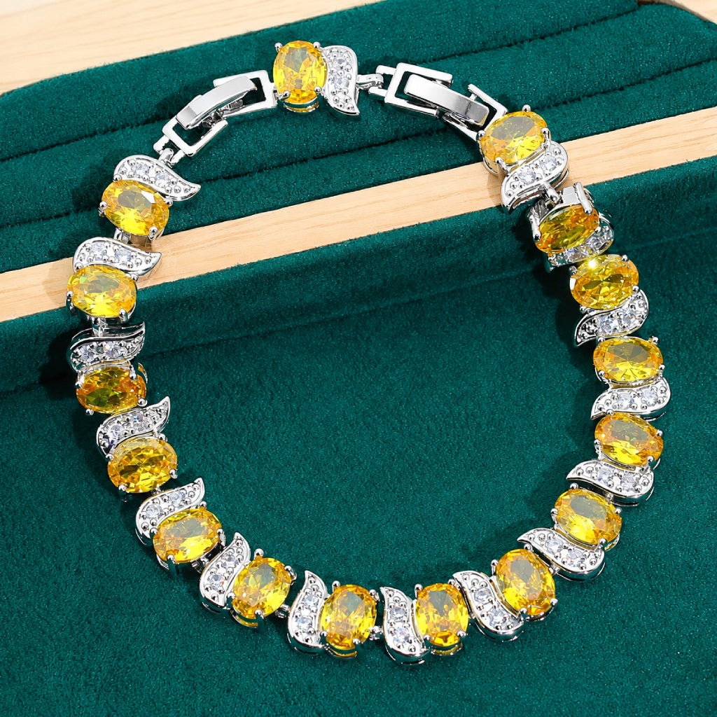 Elite Yellow Leaf Bracelet