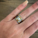 Handcrafted Western Zirconia Ring