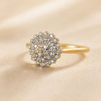 Luxurious Exquisite Floral Ring