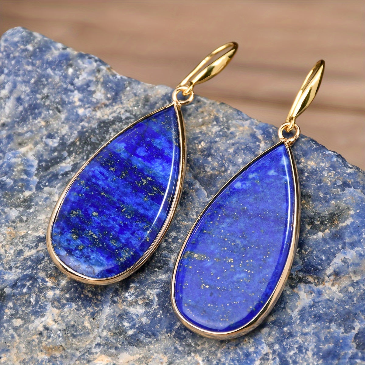 Vintage Versatile Lapis Lazuli Earrings